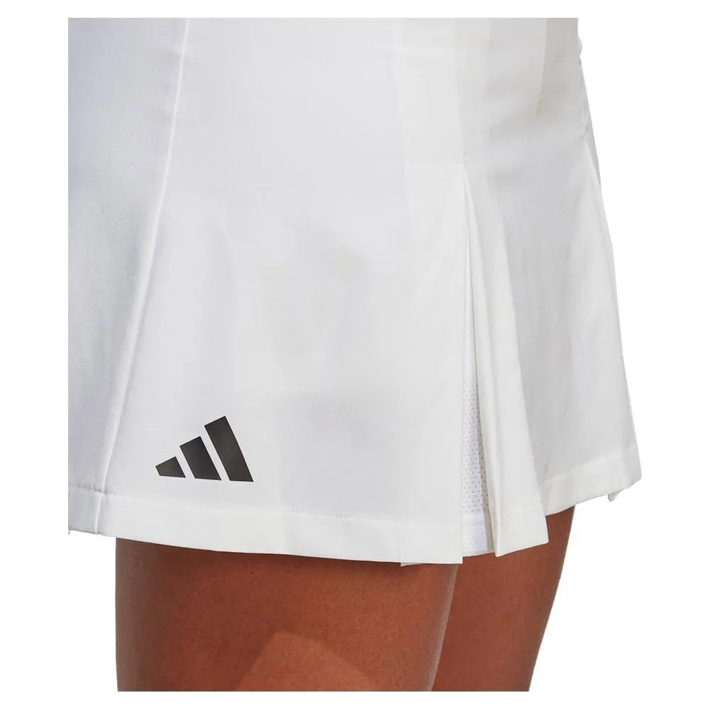 Women's Club Pleated Tennis Skort White