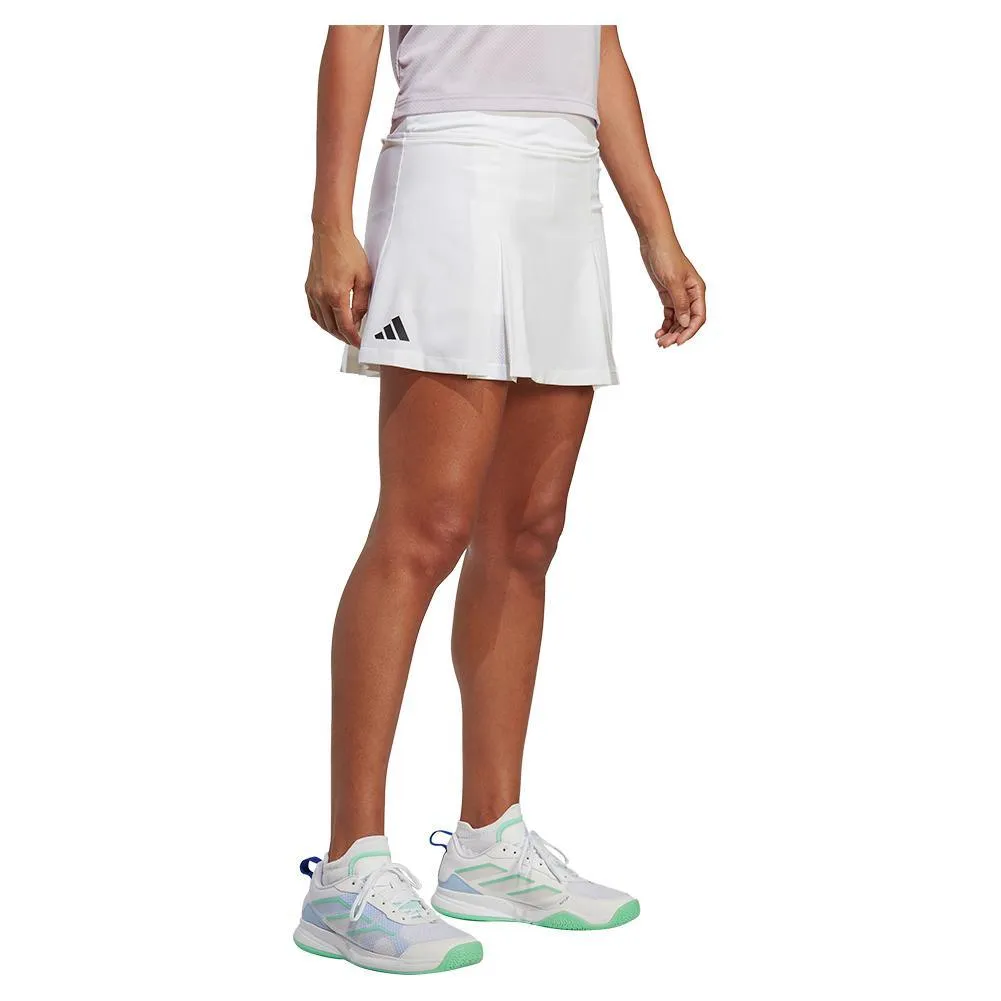 Women's Club Pleated Tennis Skort White