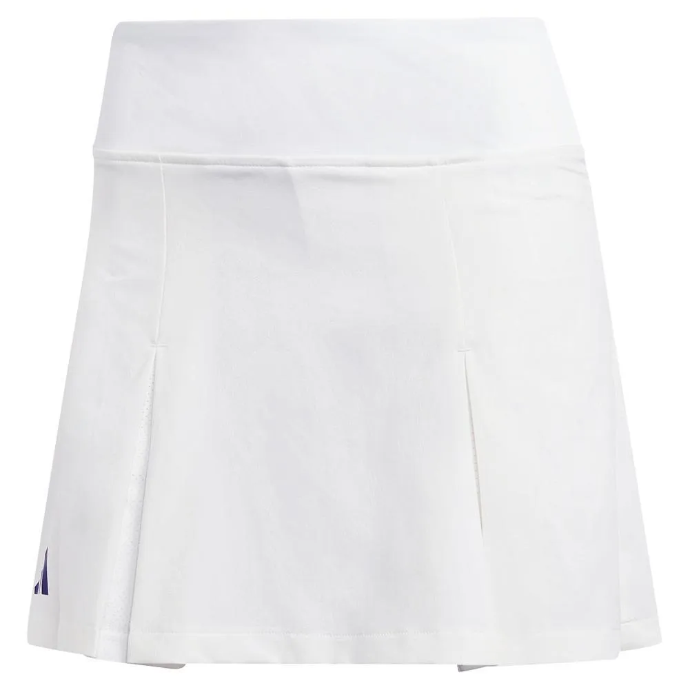 Women's Club Pleated Tennis Skort White