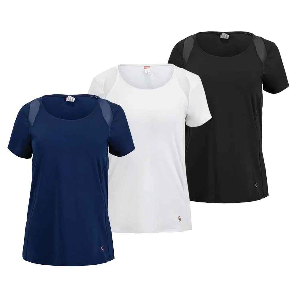 Women's Essentials Cap Sleeve Tennis Top