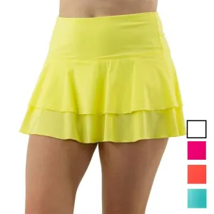 Women`s Essentials Tiered Ruffle Tennis Skort