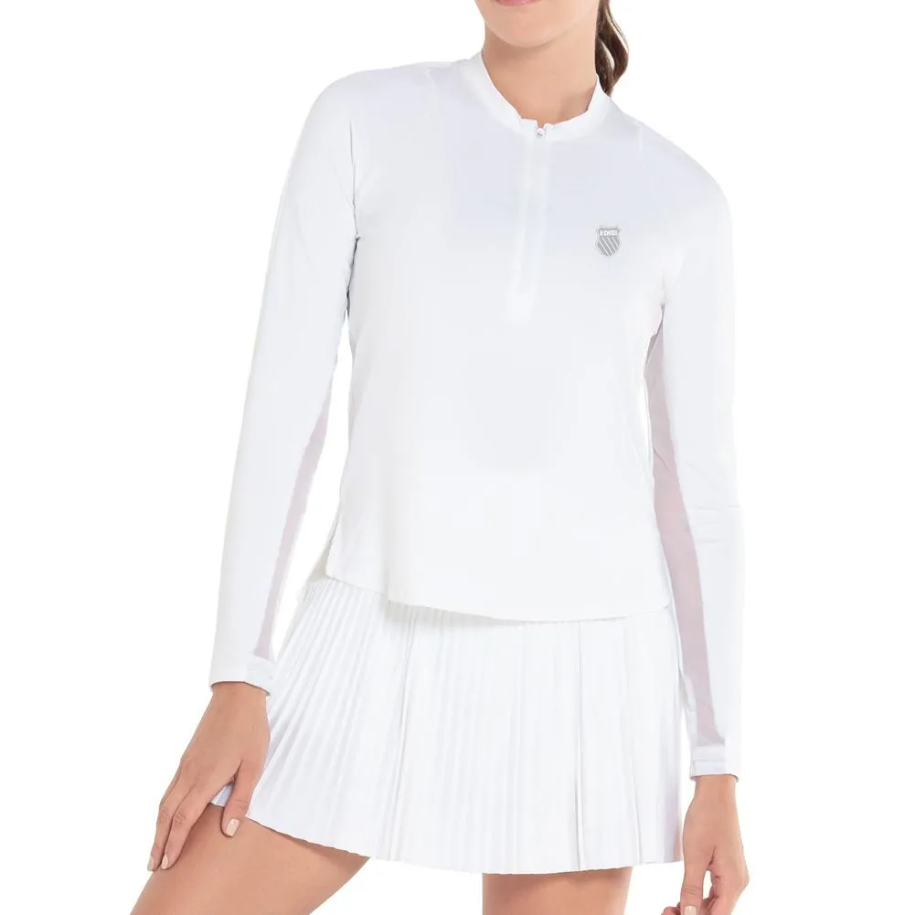 Women's Excel Zip Tennis Long Sleeve