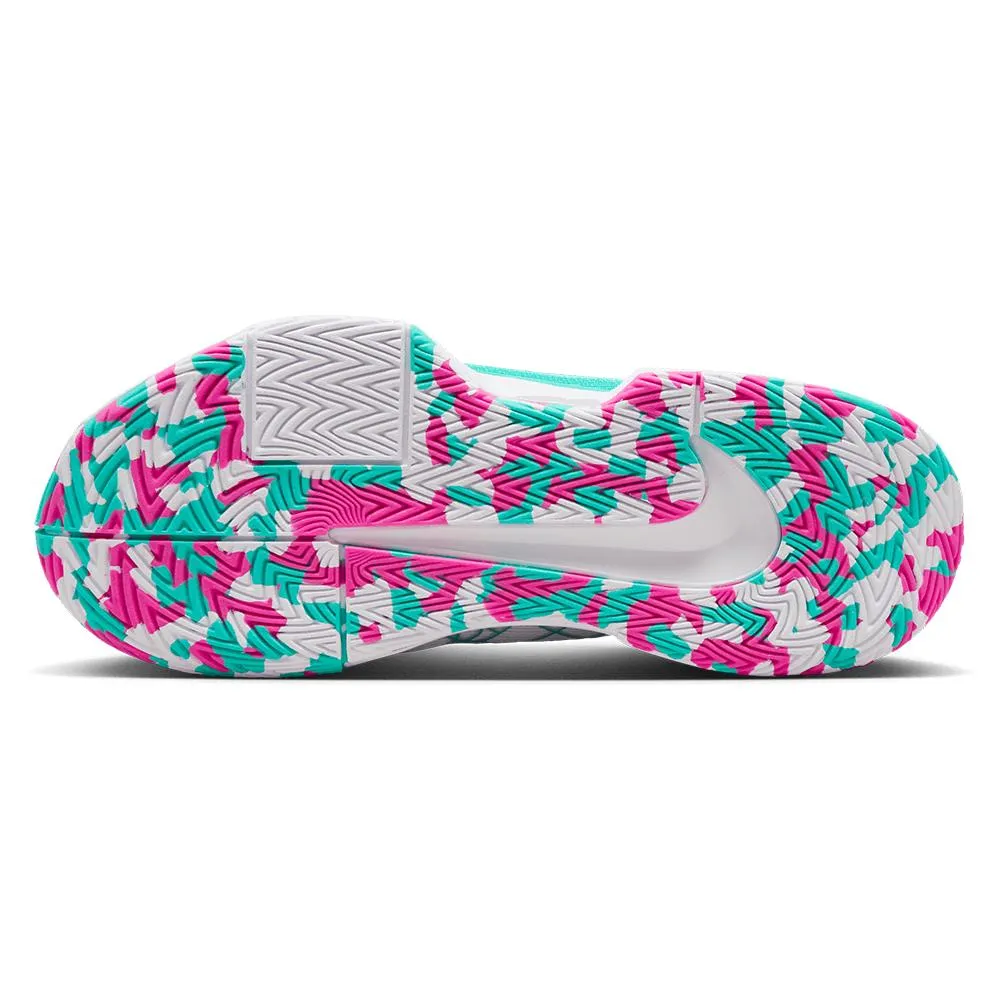 Women's GP Pickleball Pro Shoes White and Alchemy Pink