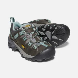 Women's Keen Targhee II Waterproof Color: Black Olive/Mineral Blue