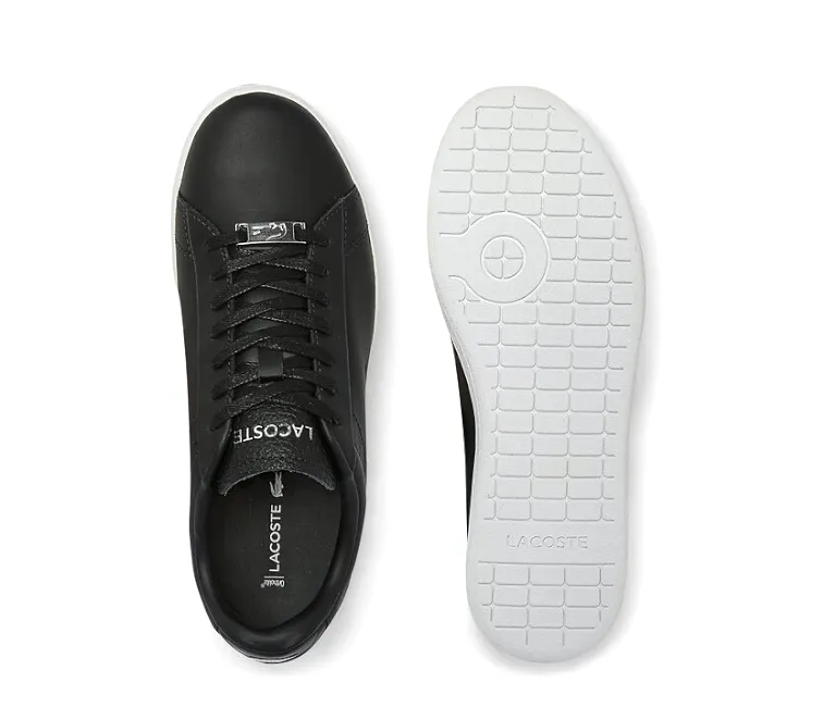 Women's Lacoste Carnaby Evo 0722 1 (Black/Silver)