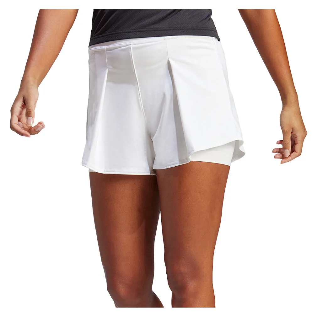 Women`s Match Tennis Shorts White