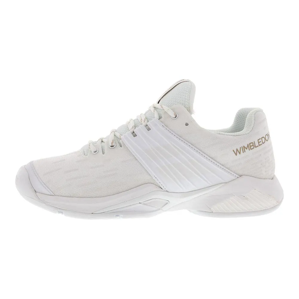 Women's Propulse Fury White and Wimbledon All Court Tennis Shoes