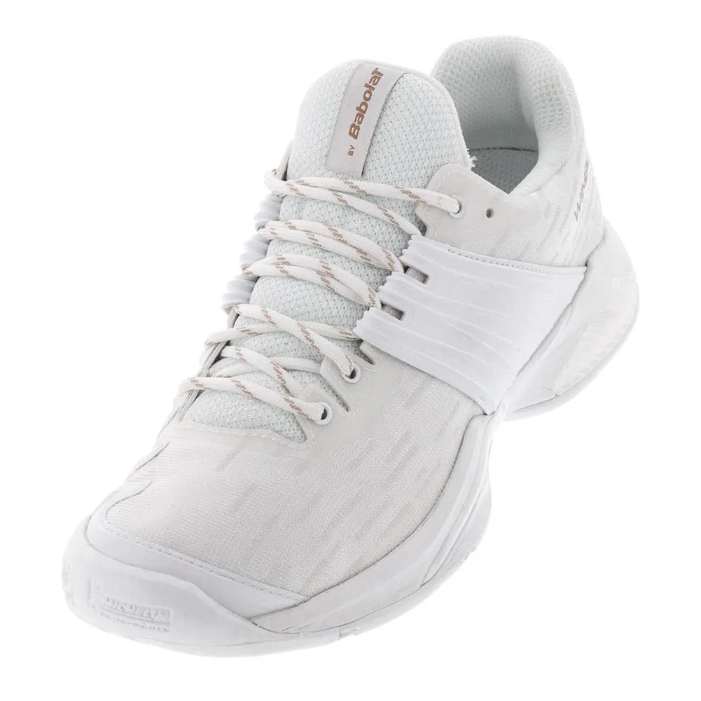 Women's Propulse Fury White and Wimbledon All Court Tennis Shoes