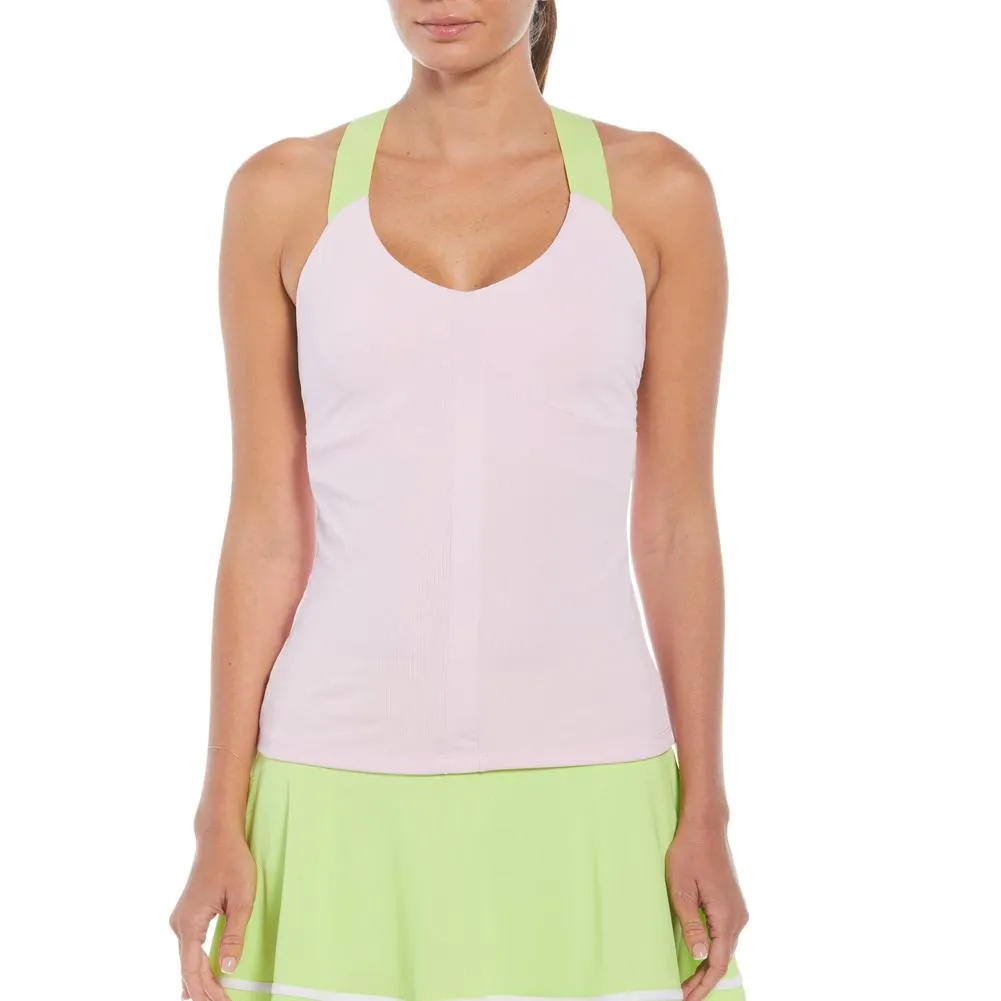 Women`s Rib Cross Tennis Tank