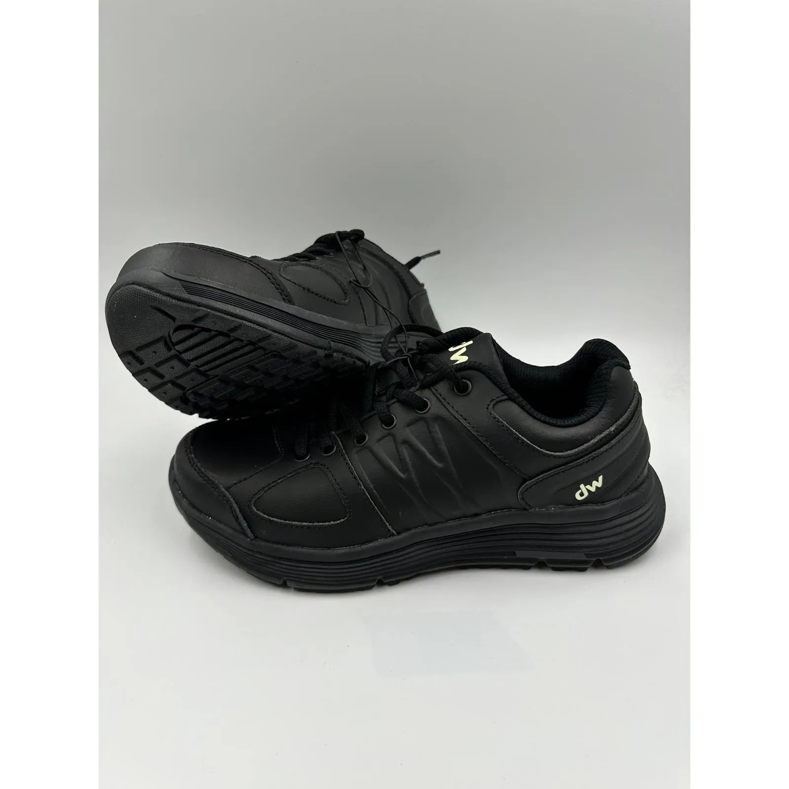 Women's Size 8, All Black Chunky Sneakers