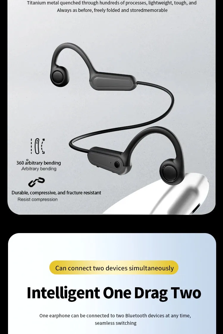 Xiaomi Mijia Bone Conduction Wireless Sport Headphones, Bluetooth Earphones