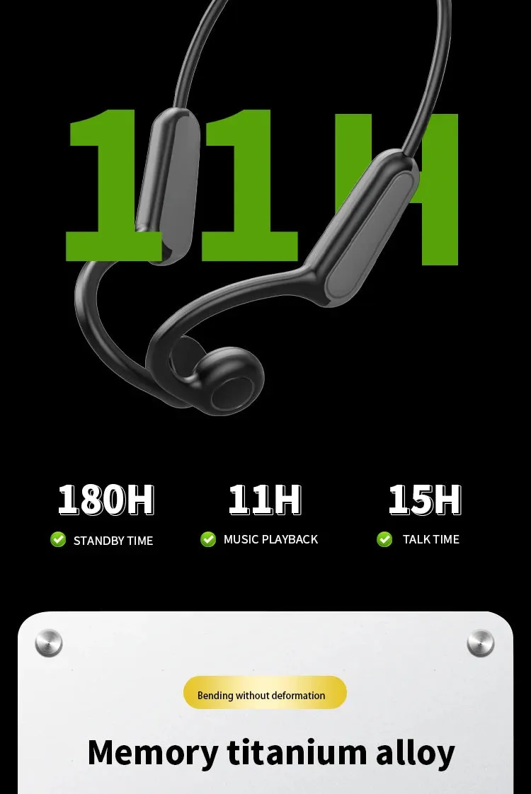 Xiaomi Mijia Bone Conduction Wireless Sport Headphones, Bluetooth Earphones